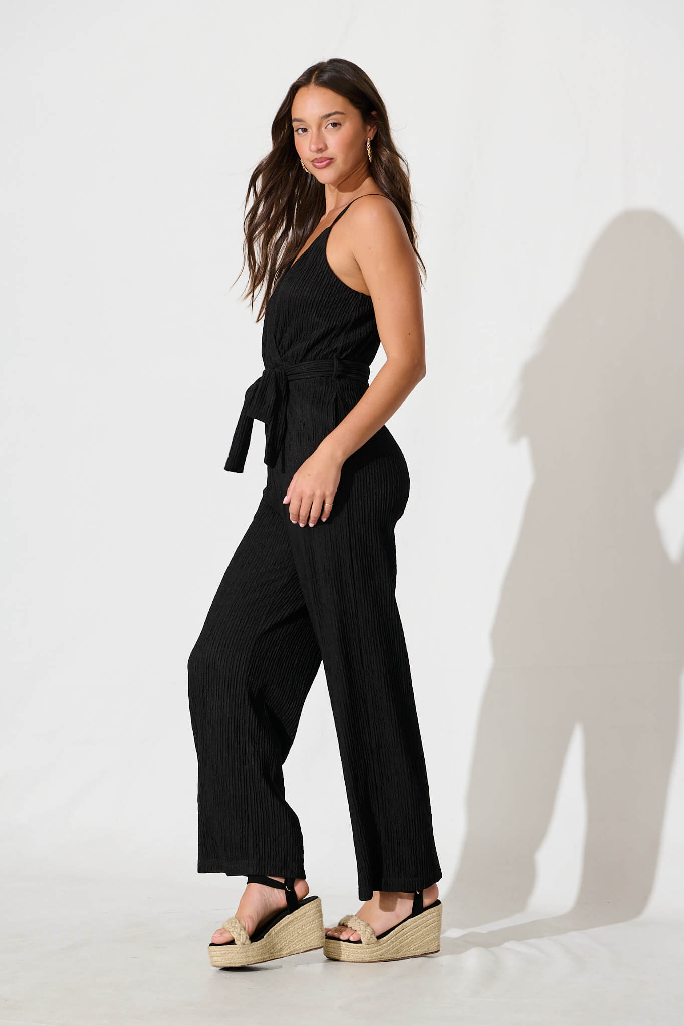 Daphanie Jumpsuit in Black