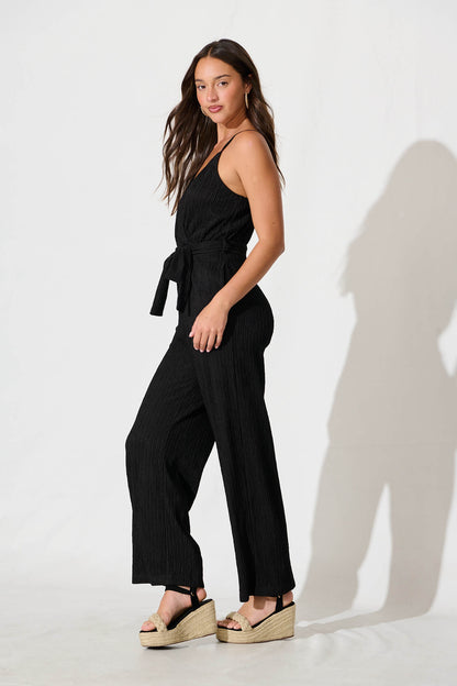 Daphanie Jumpsuit in Black