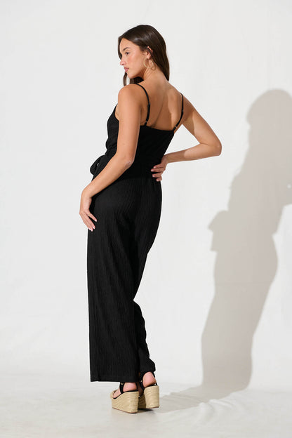 Daphanie Jumpsuit in Black