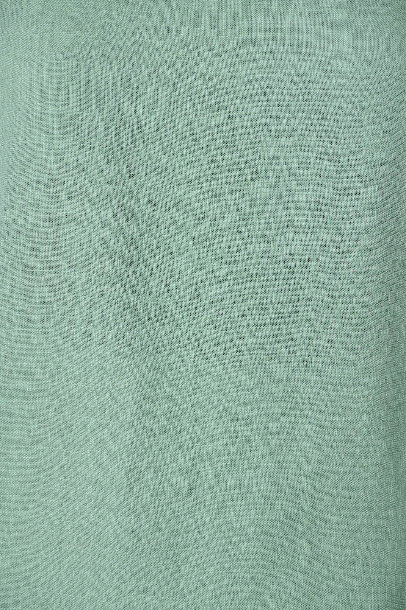 Rejina Top In Pale Green Linen Blend