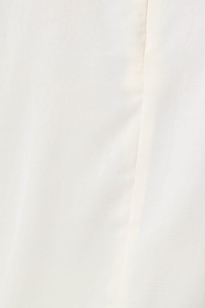 Nadira Top in Cream Satin