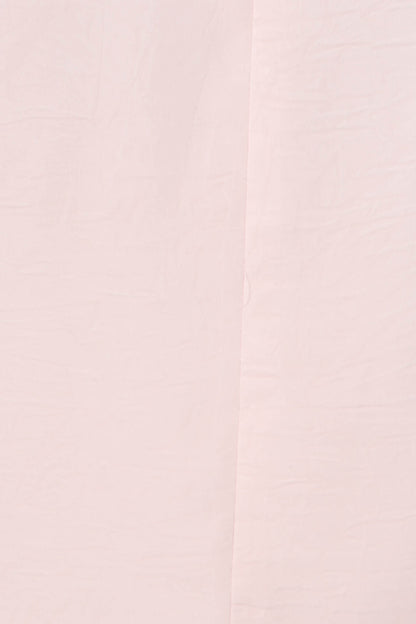 Nadira Top in Pale Pink Satin