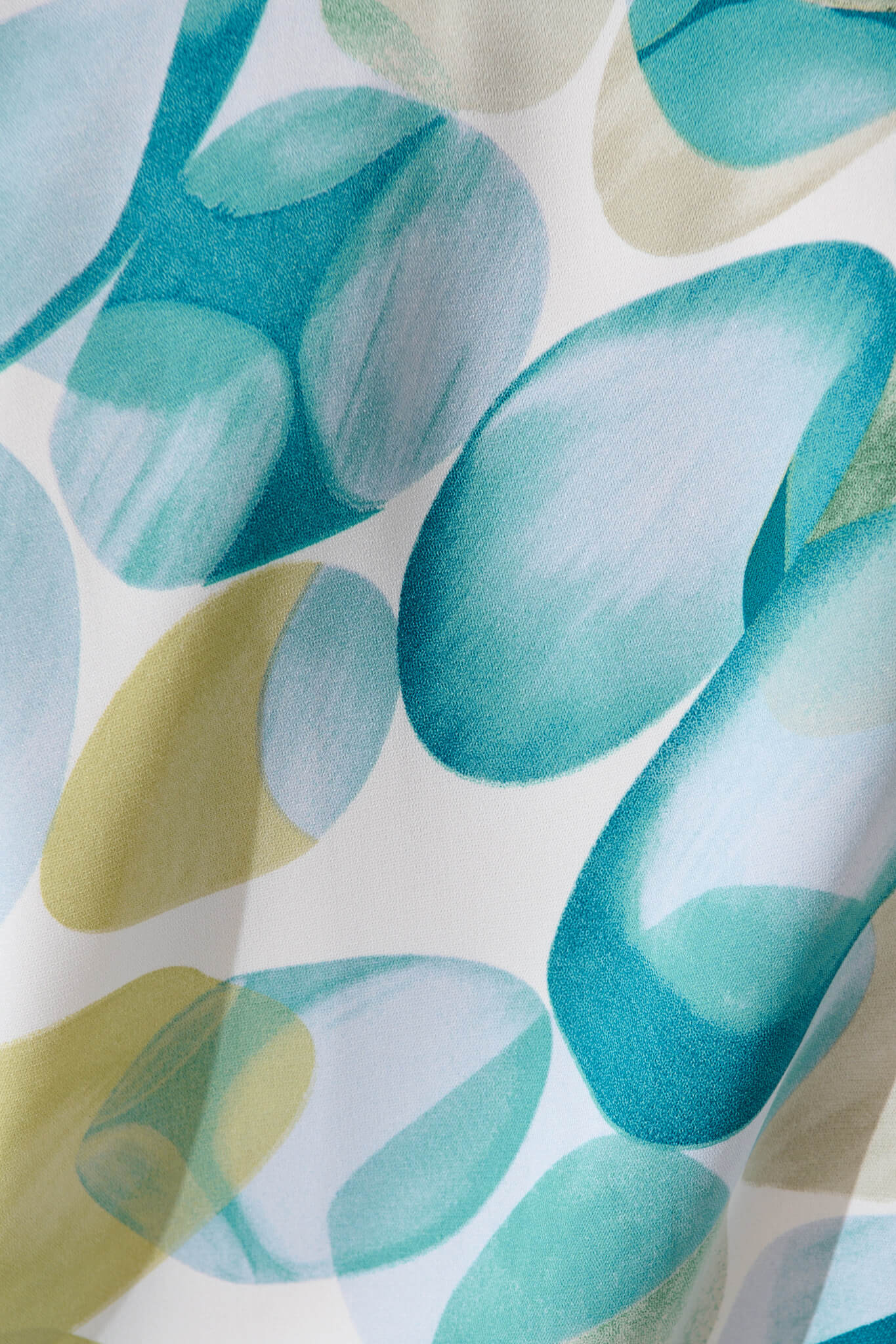 Rejina Top In Blue Multi