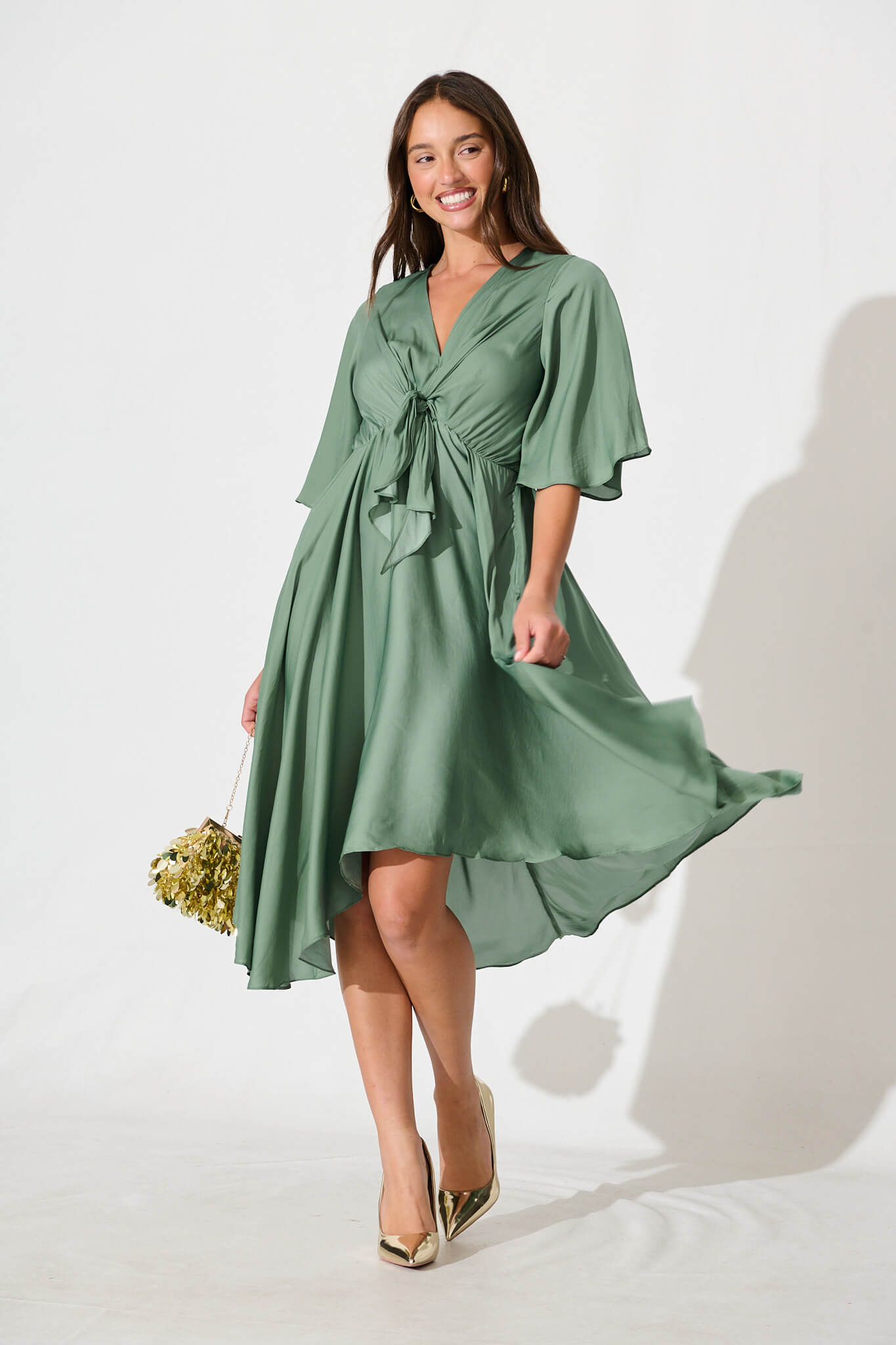 Helsinki Dress in Light Green