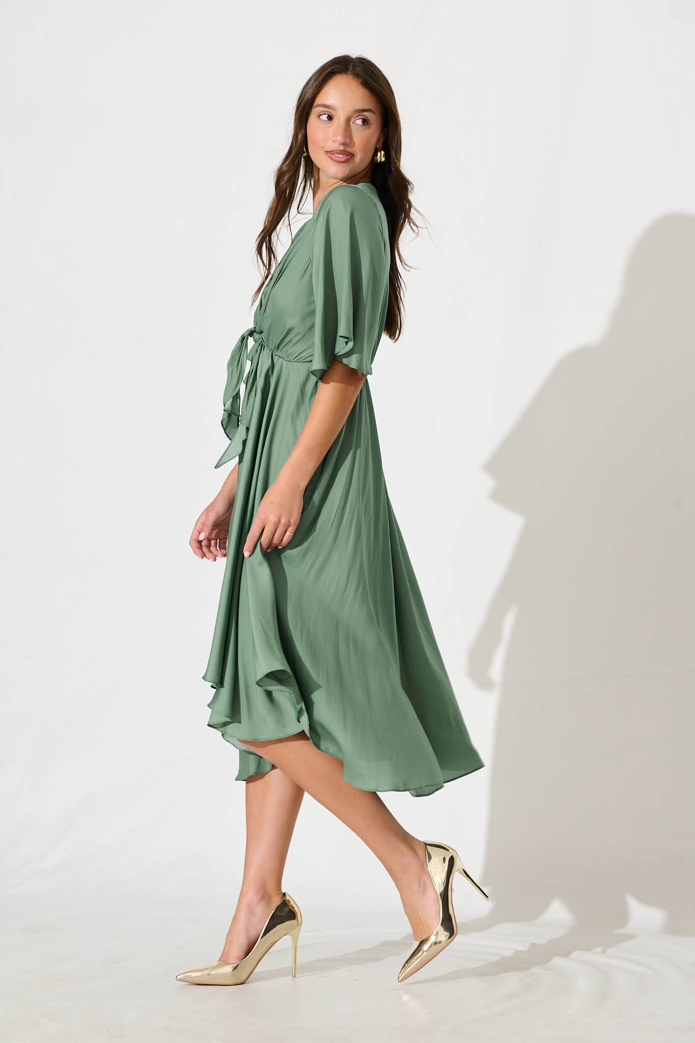 Helsinki Dress in Light Green
