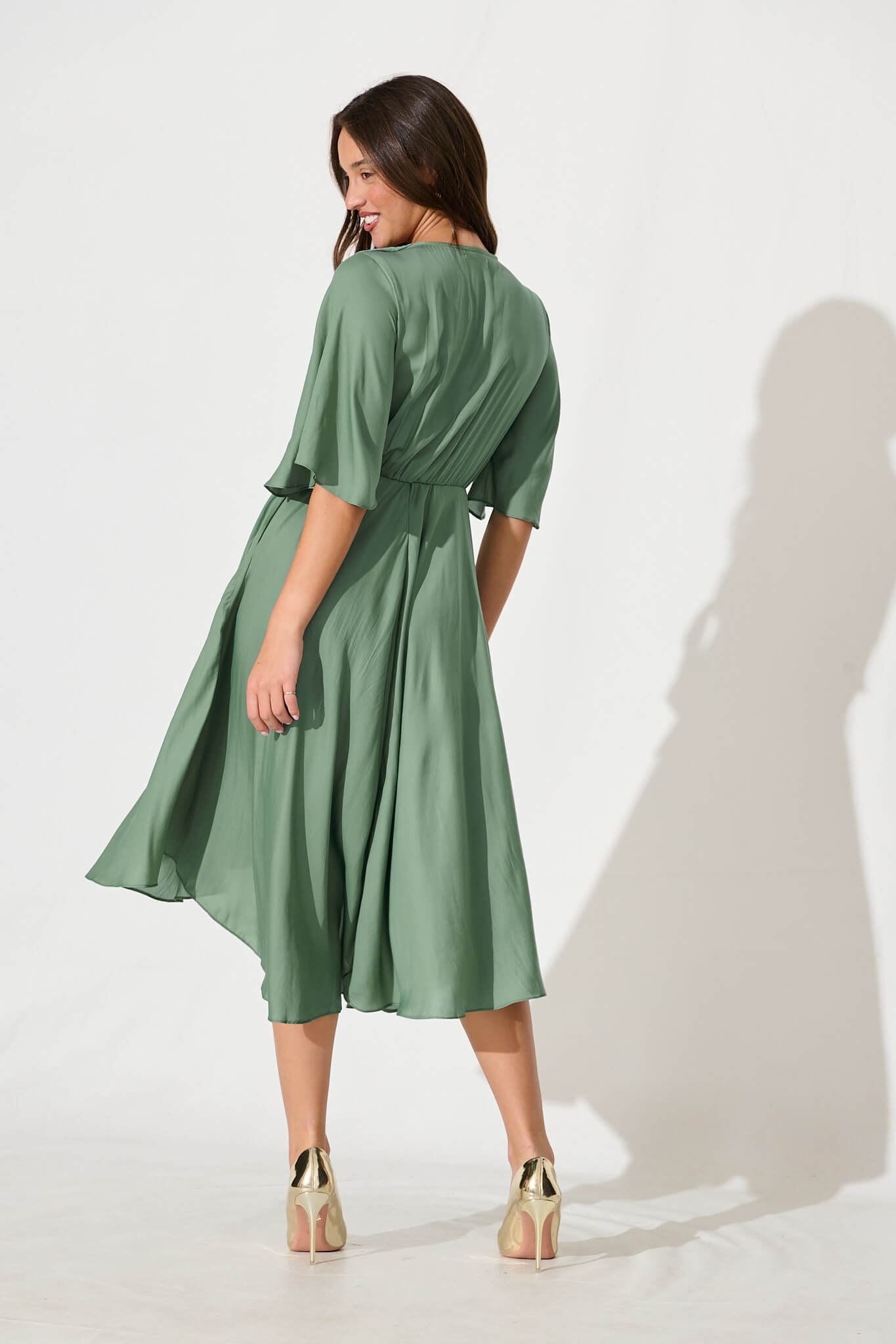 Helsinki Dress in Light Green