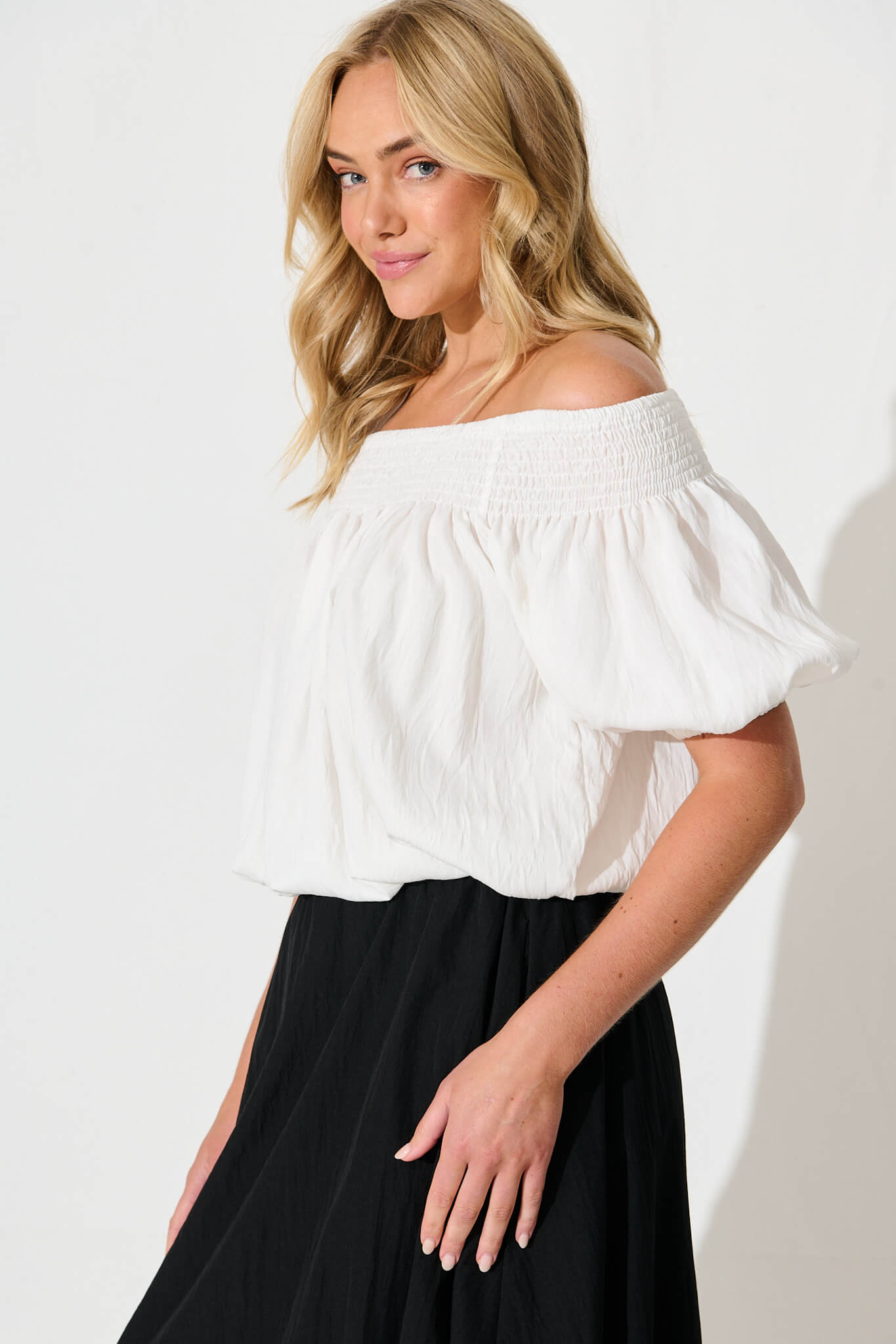 Olena Top in White