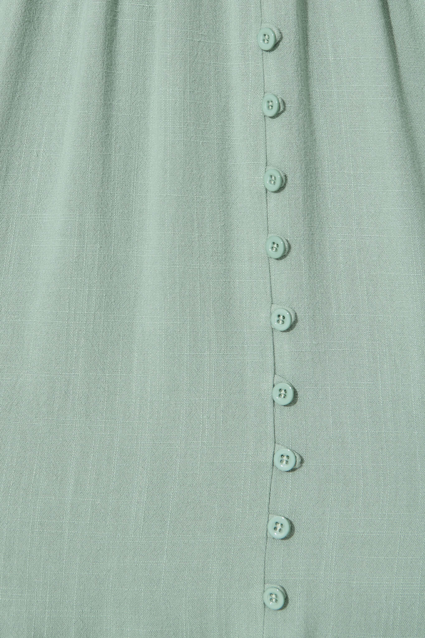 Zenith Midi Dress in Sage Green Linen Bend