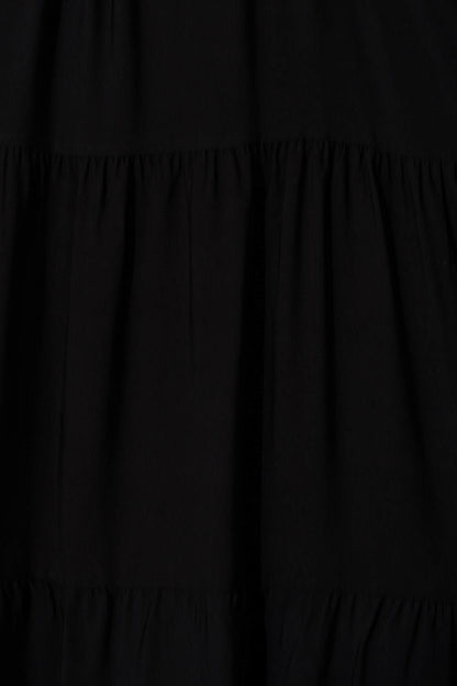 Barrymore Midi Smock Dress in Black