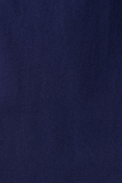 Ahreana Midi Dress in Navy Cotton