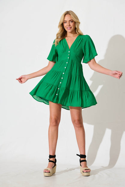 Esmarie Dress in Green