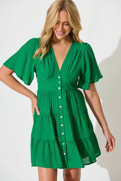 Esmarie Dress in Green