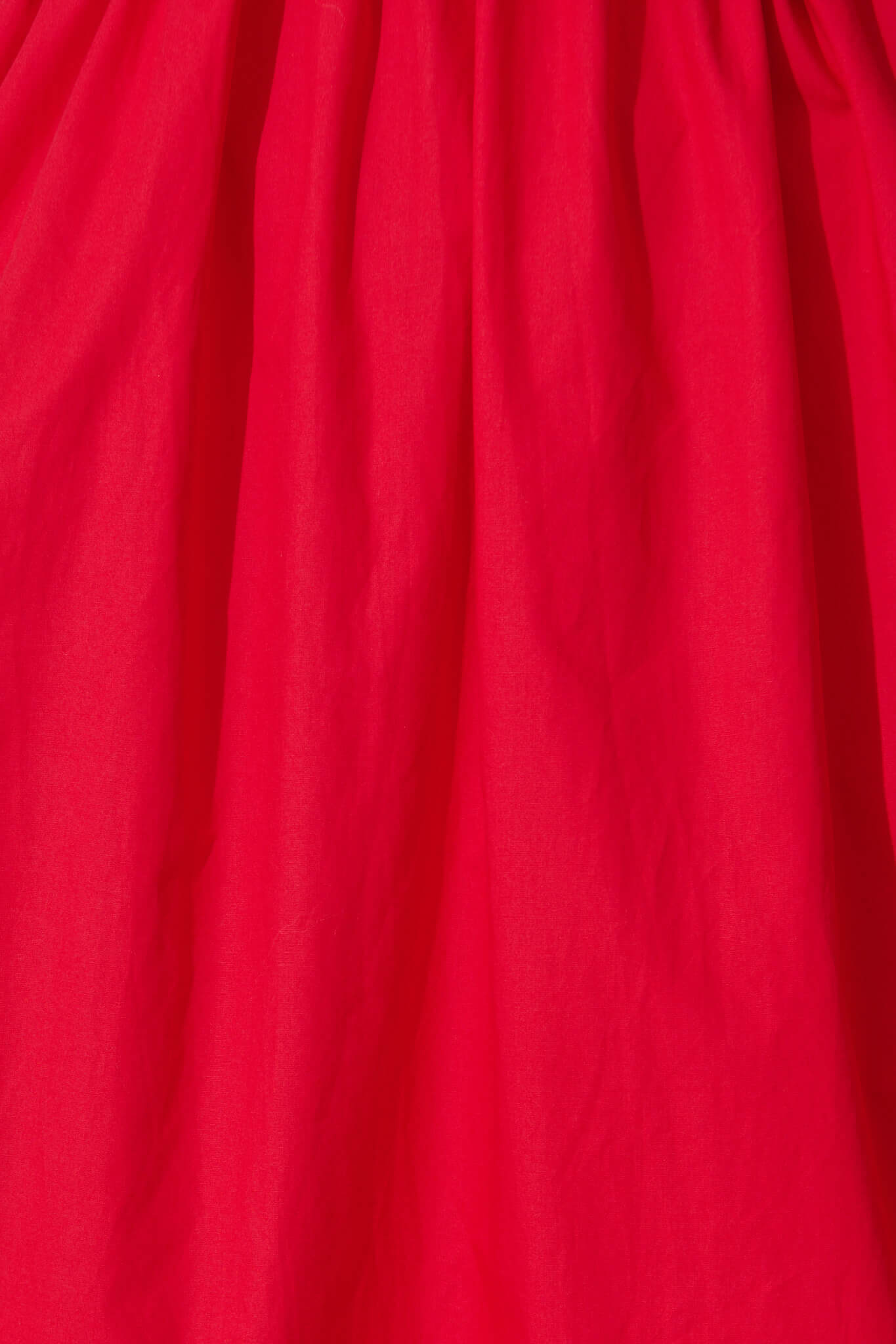 Santos Maxi Sundress in Red Cotton