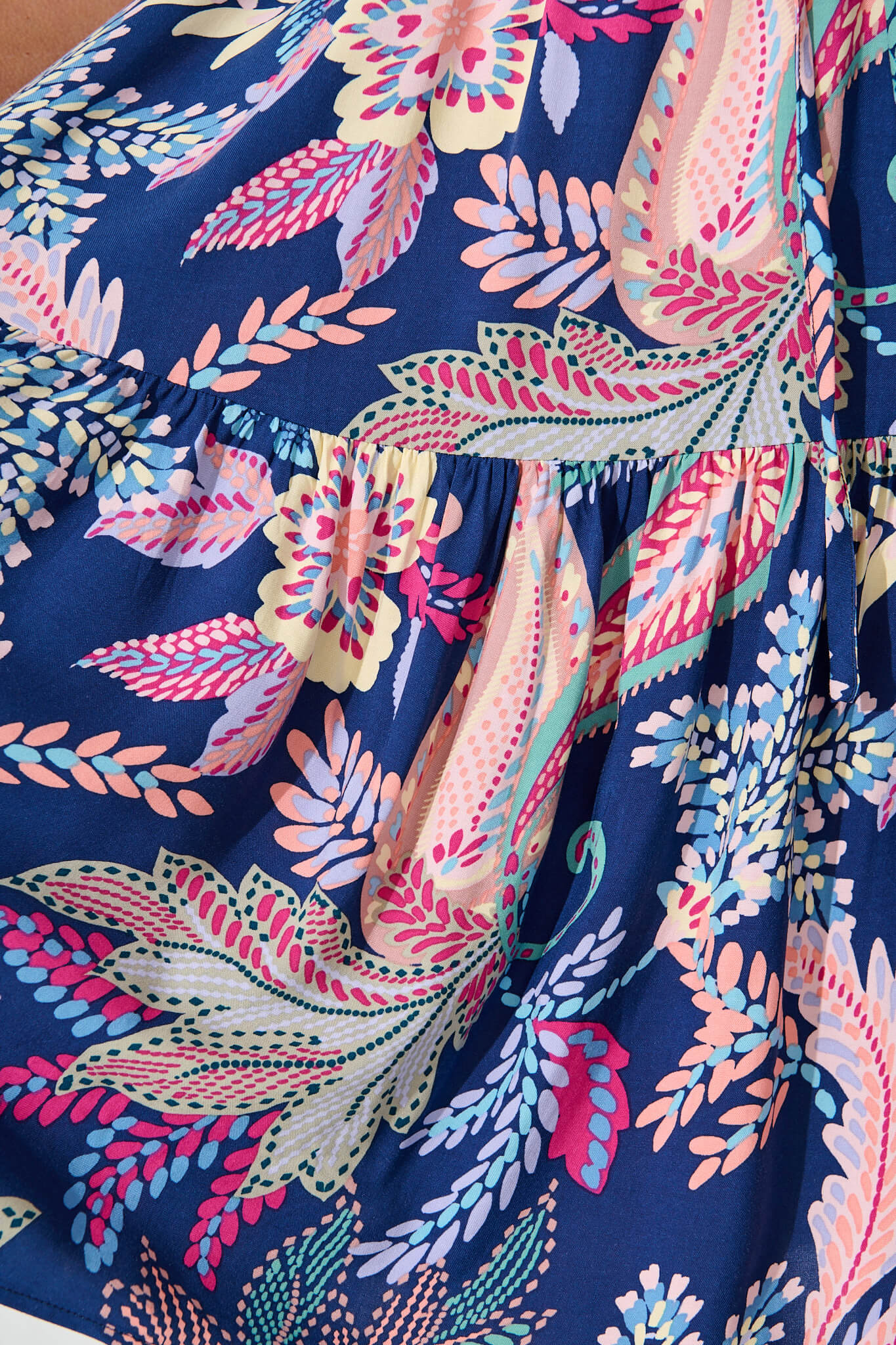 Tuesday Dress in Blue Multi Floral