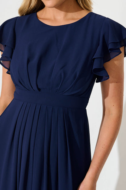 Marvellous Maxi Dress In Navy