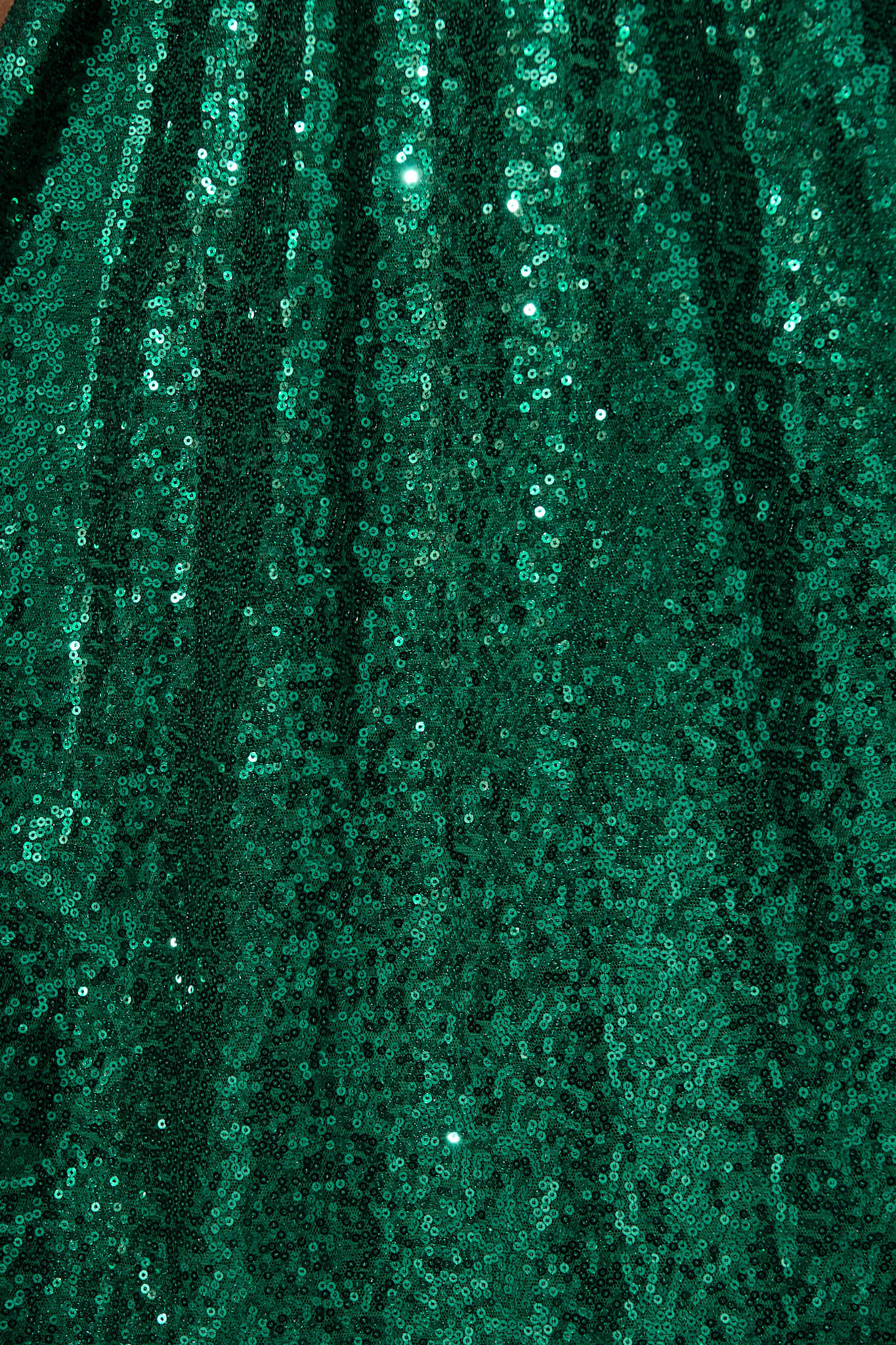 Winslet Midi Dress In Emerald Green Sequin