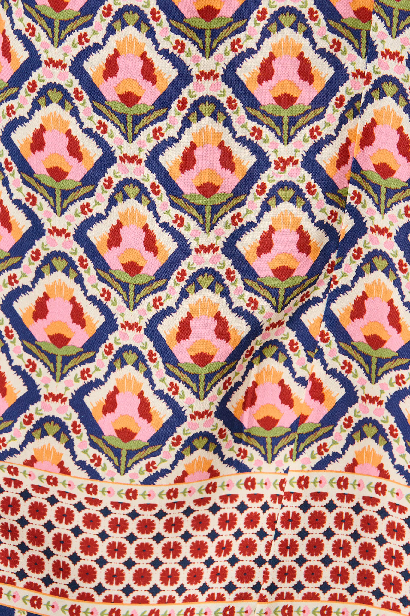 Rowan Pant in Multi Tile Print