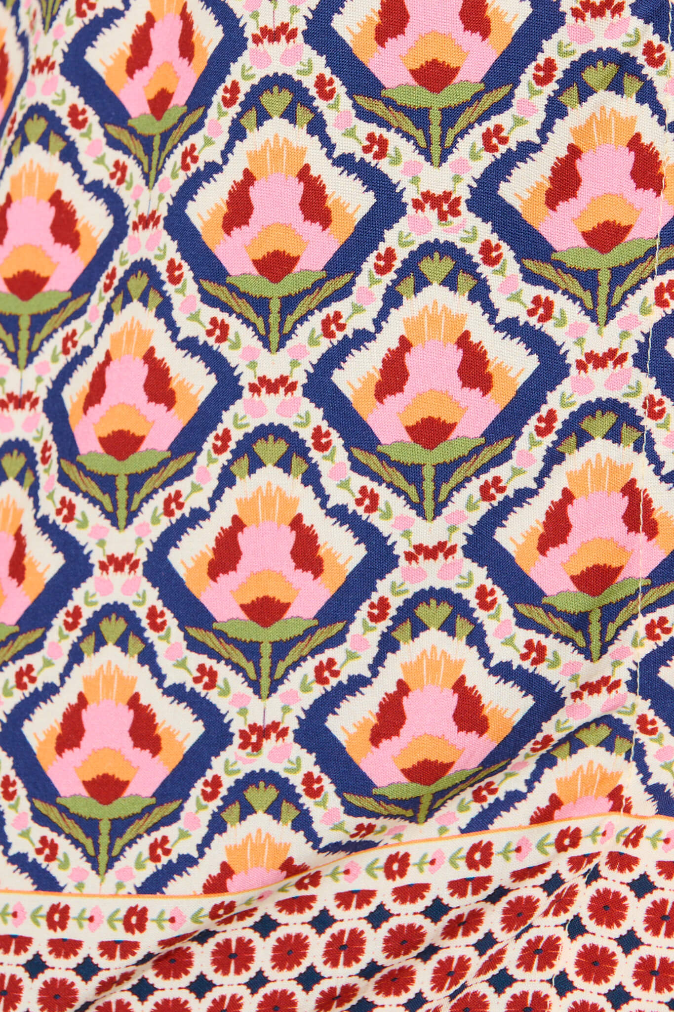 Mahlari Shirt in Multi Tile Print