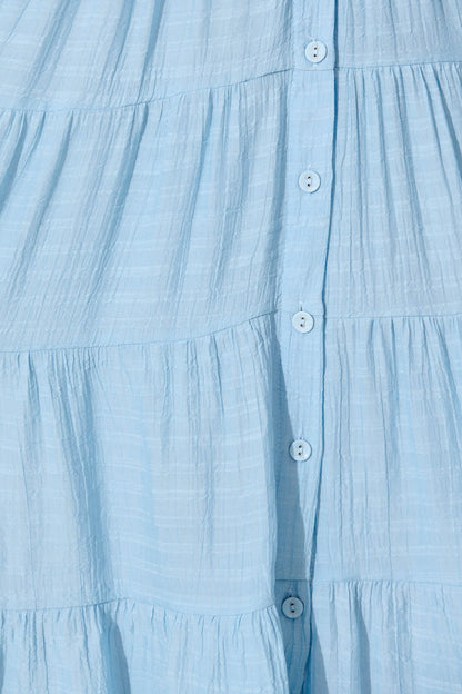Modica Midi Dress In Pale Blue