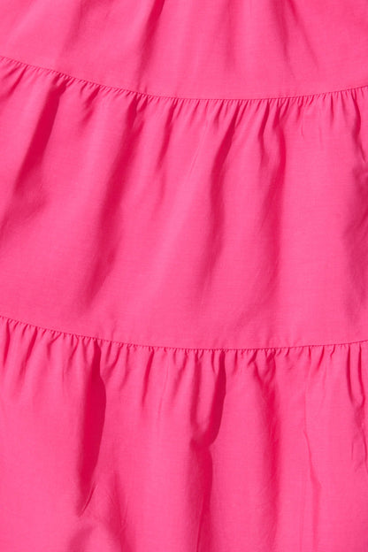 Rosino Smock Dress in Pink Cotton