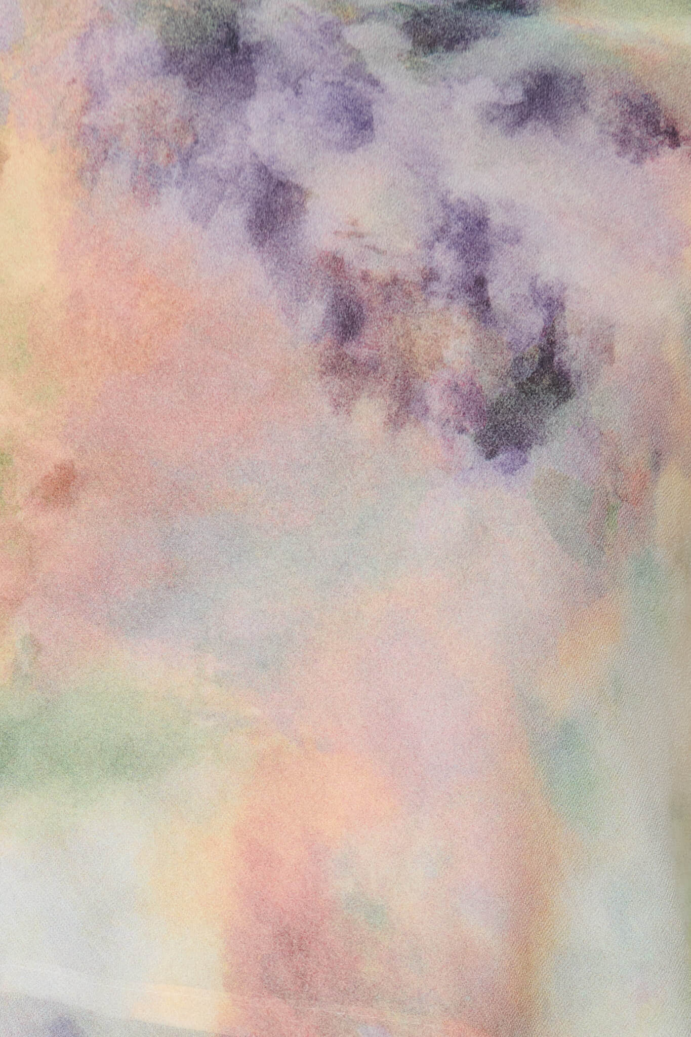 Delano Top in Purple Multi Watercolor Chiffon