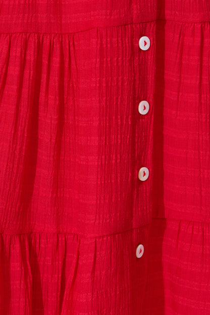 Esmarie Dress in Red