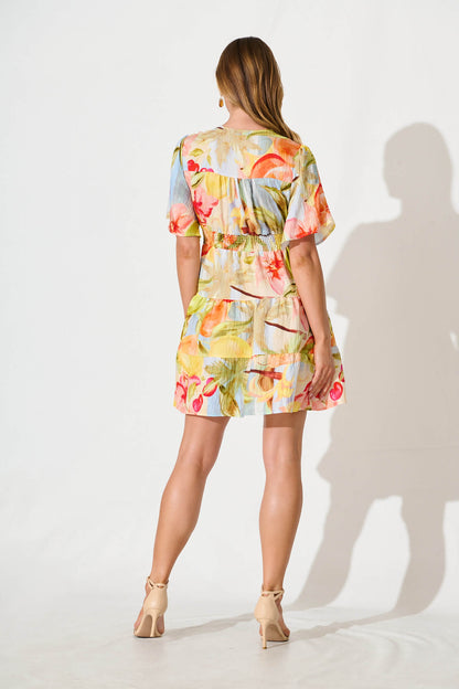 Esmarie Dress in Multi Floral