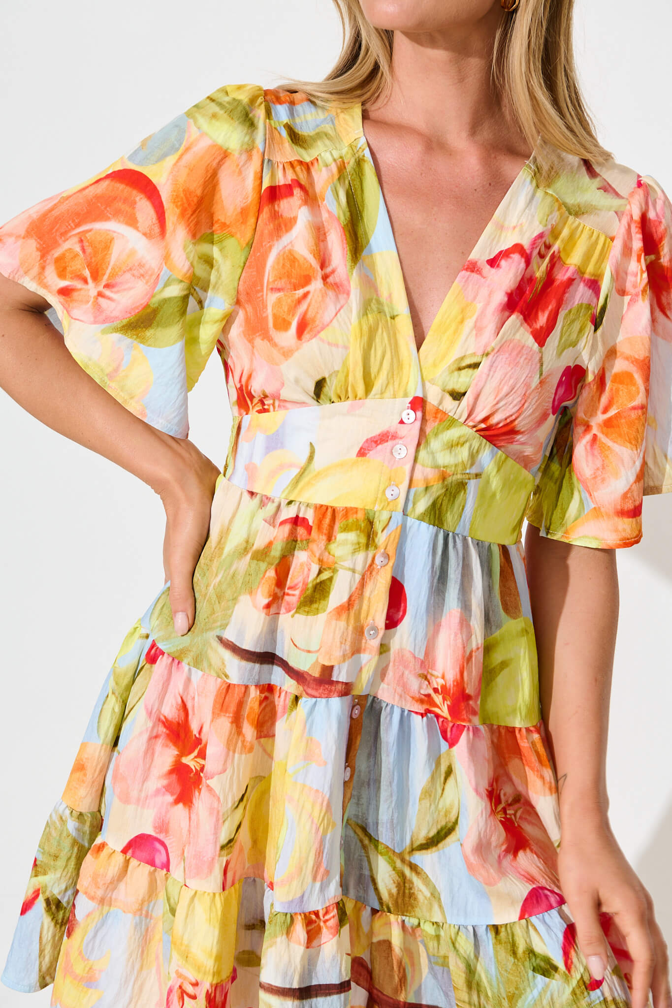 Esmarie Dress in Multi Floral