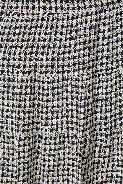 Take Me Out Maxi Dress in Black Gingham Check