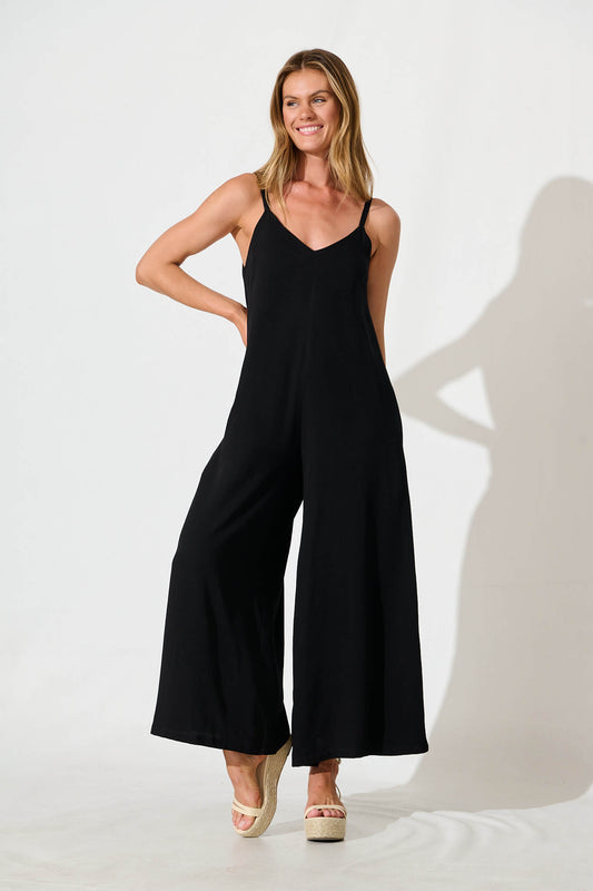 Belfast Jumpsuit In Black