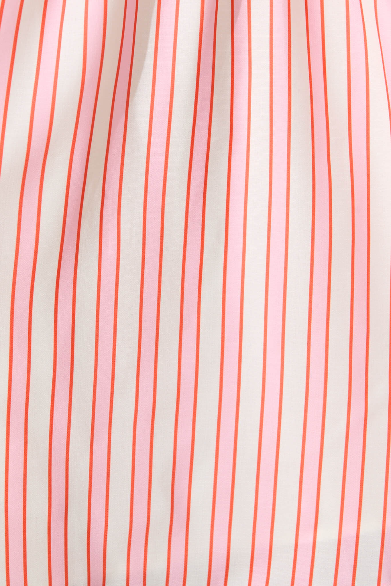 Cartia Sundress in Cream with Pink Stripe