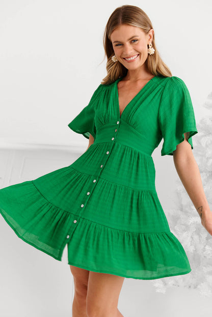 Esmarie Dress in Green