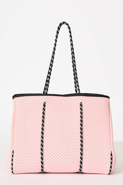 Rania Neoprene Tote Bag In Blush