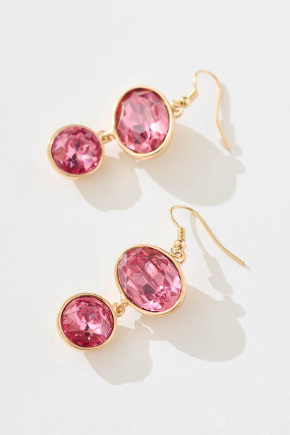 Shauna Drop Earring in Pink