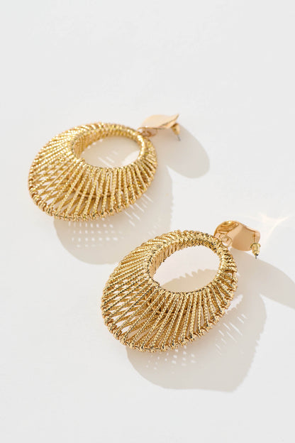Alondra Drop Earrings in Gold