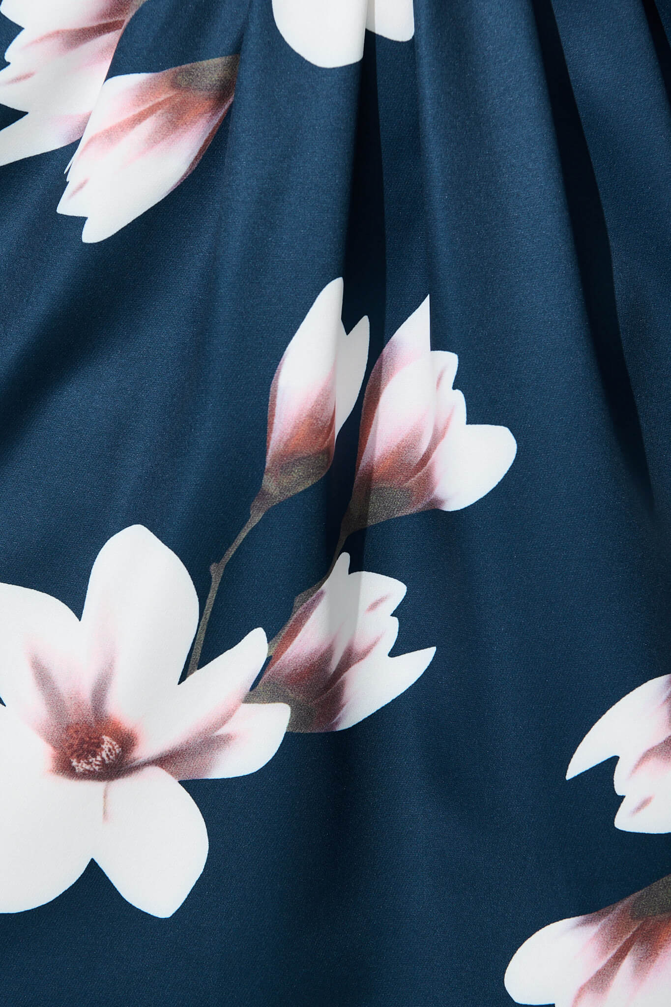 Jardin Dress in Navy with Cream Floral