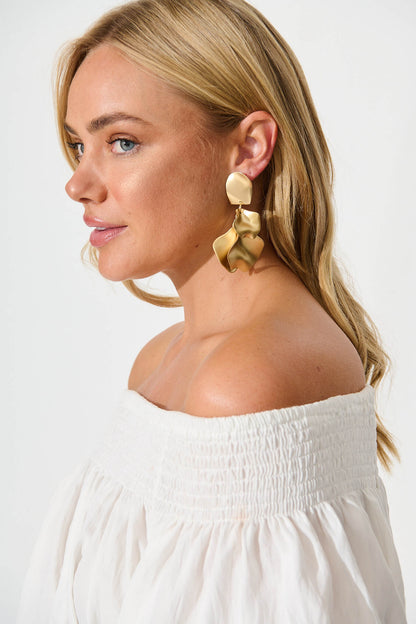 Galaty Earrings In Gold