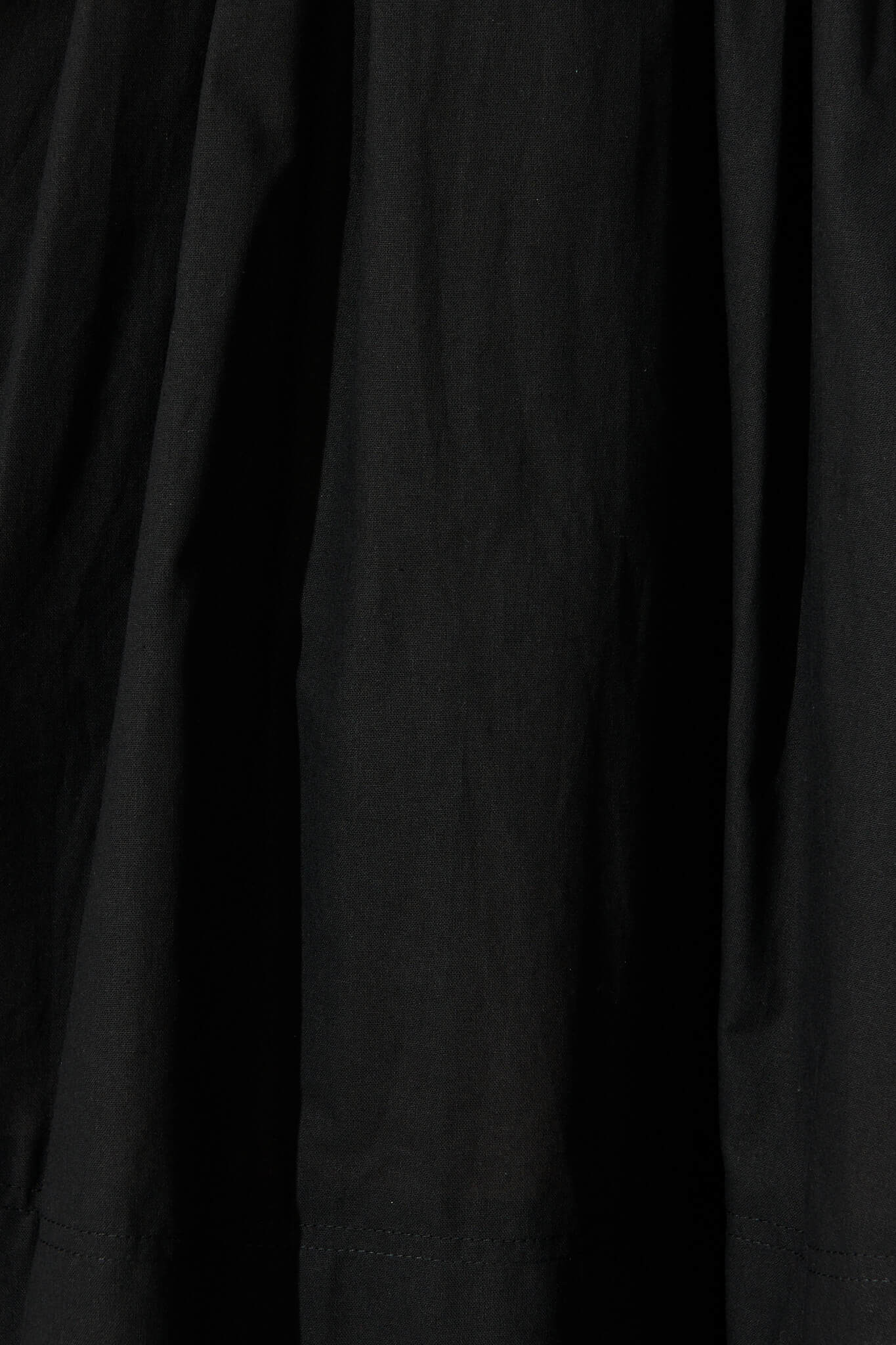 Hazel Dress in Black Cotton