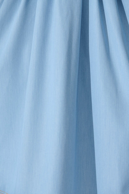 Hazelina Midi Dress in Blue