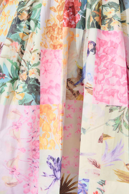 Jardin Dress in Multi Pastel Floral