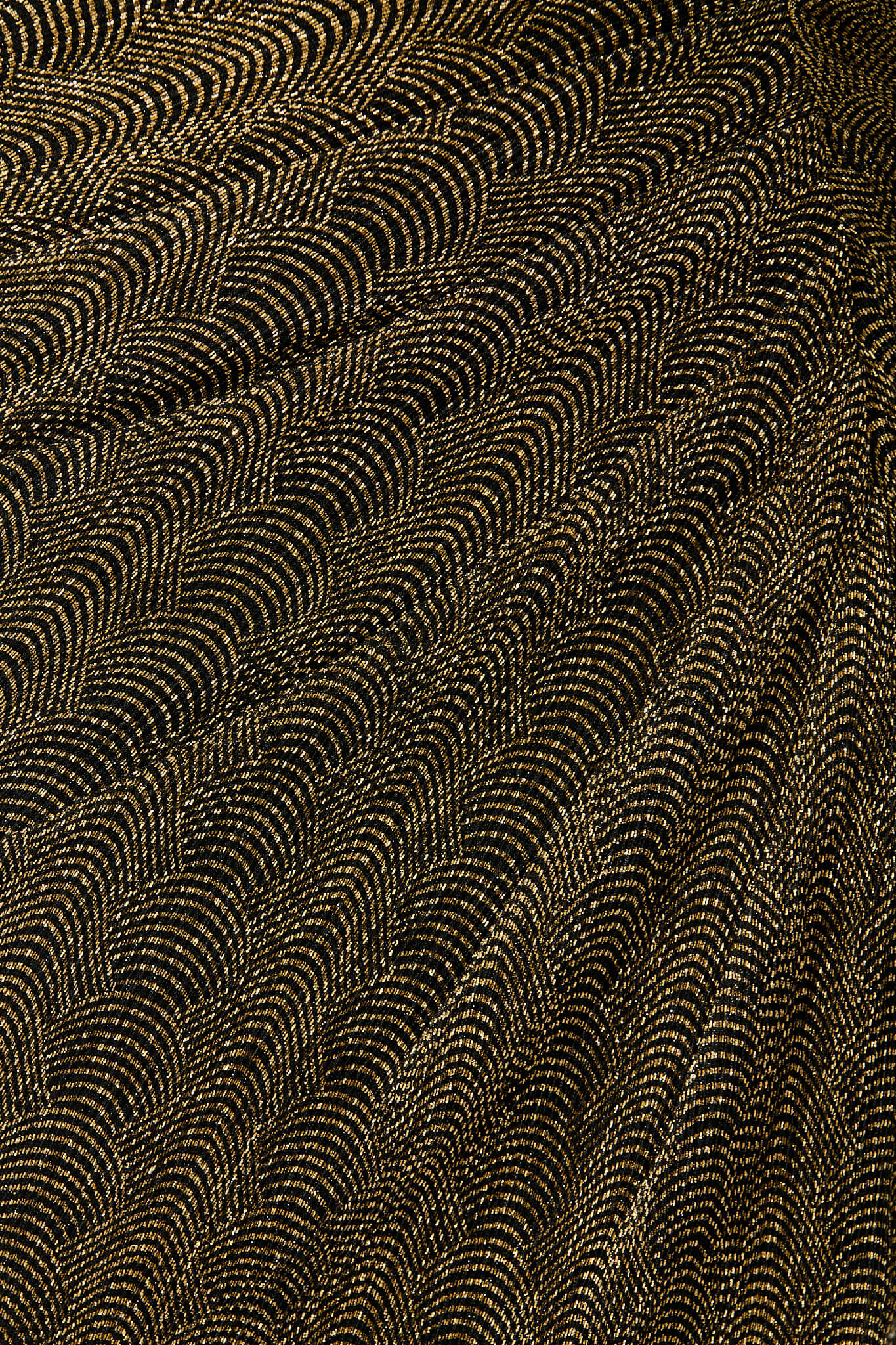 Moonlit One Shoulder Maxi Dress in Black with Gold Lurex