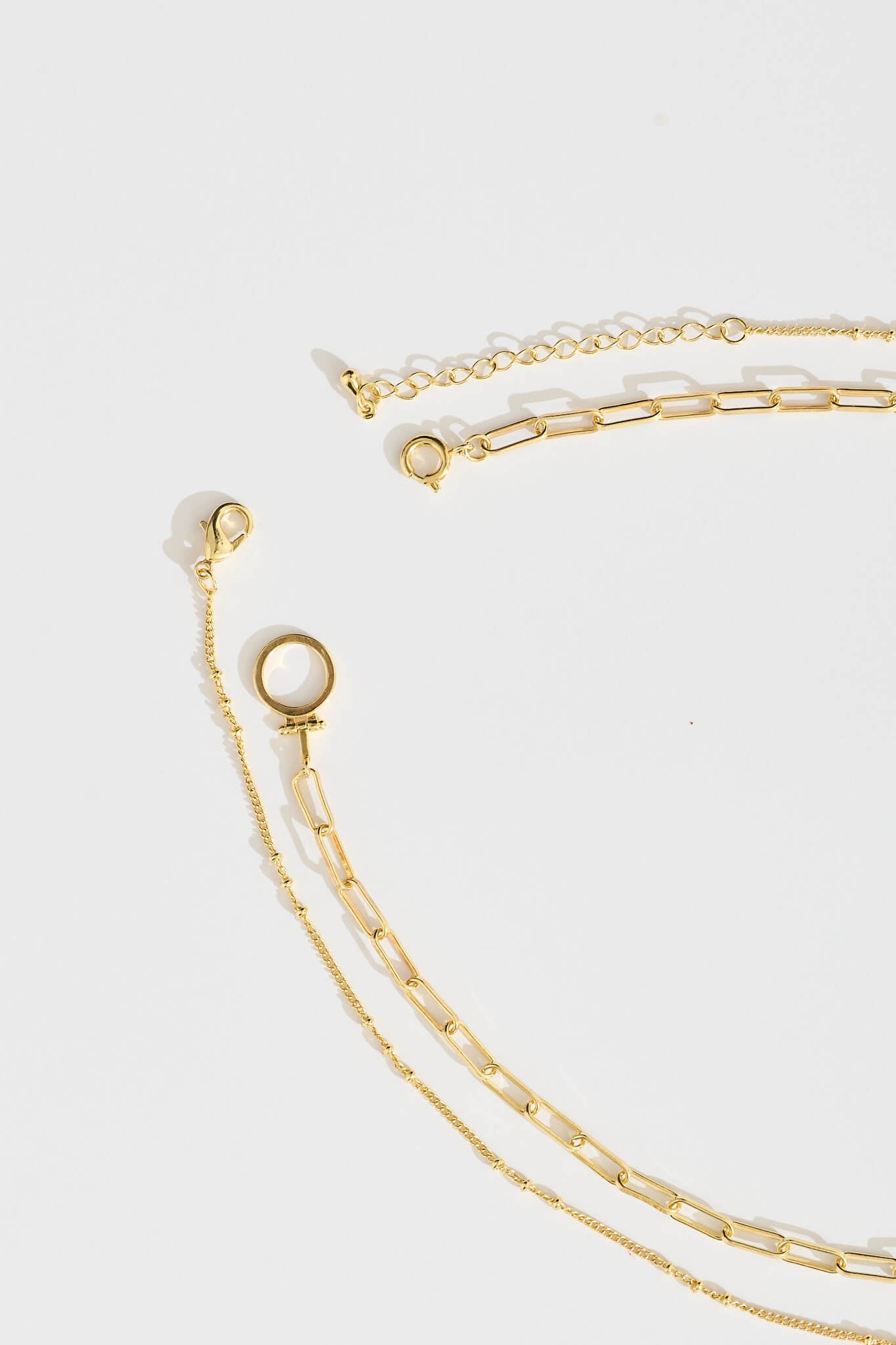 Emmeline Layered Necklace in Gold