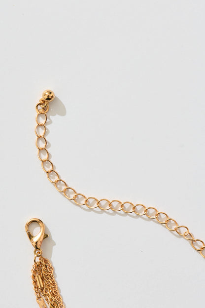 Evaline Layered Necklace in Gold