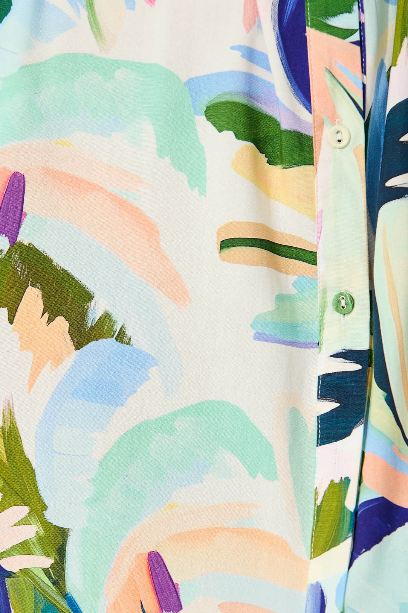 Jaylin Shirt Dress Multi Green Print