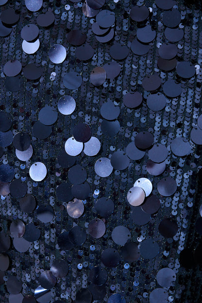 Nashi Maxi Dress in Midnight Blue Sequin