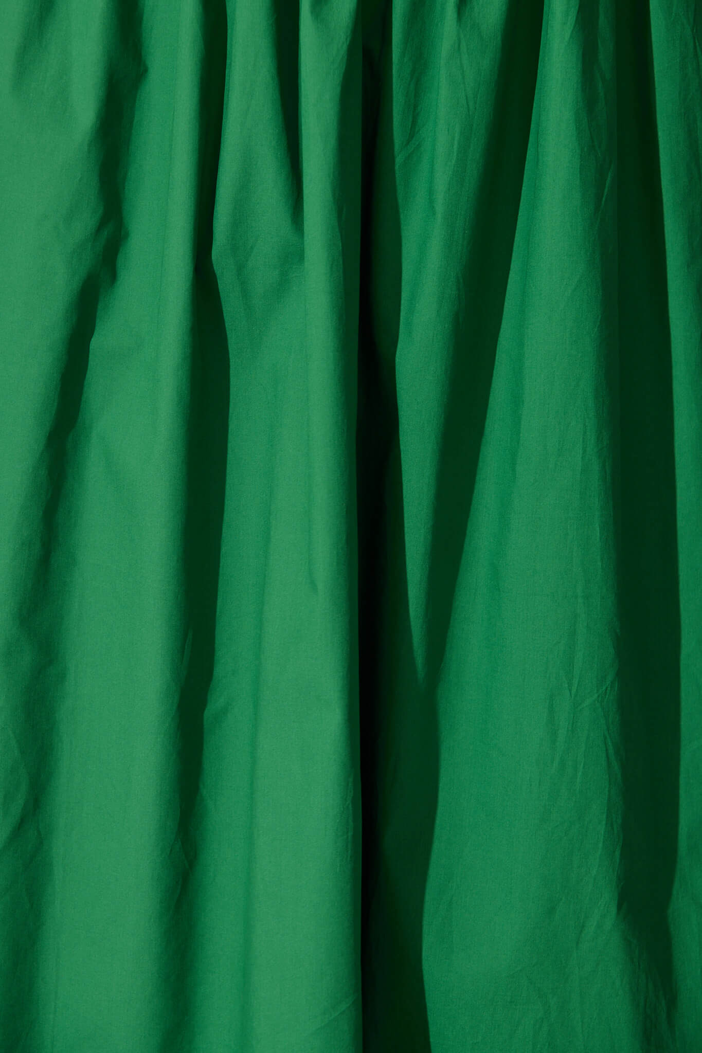 Lanna Halter Neck Maxi Dress in Green Cotton