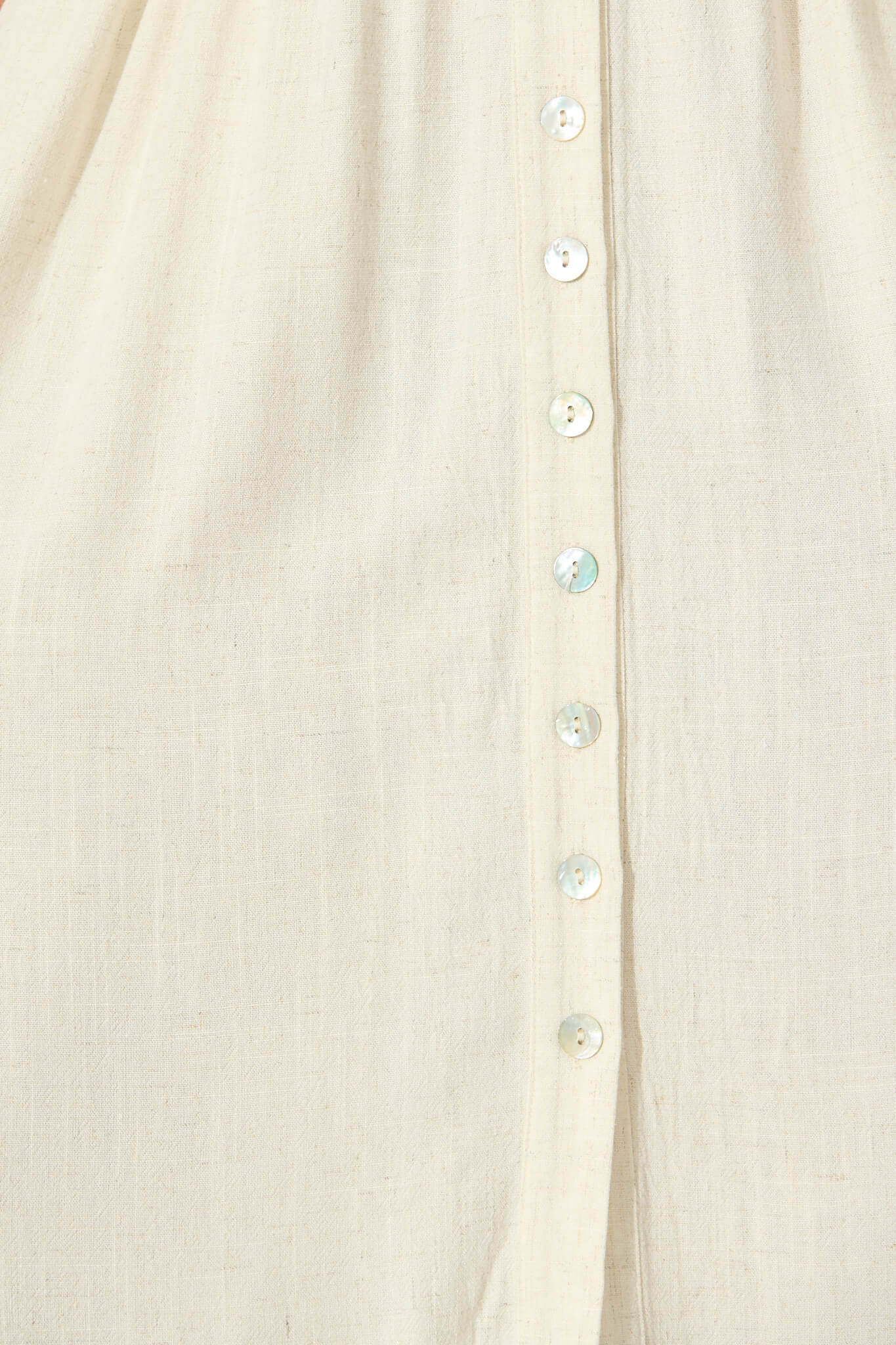 Daysia Midi Dress in Oatmeal Linen Blend