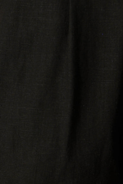 Lilo Short in Black Linen Blend