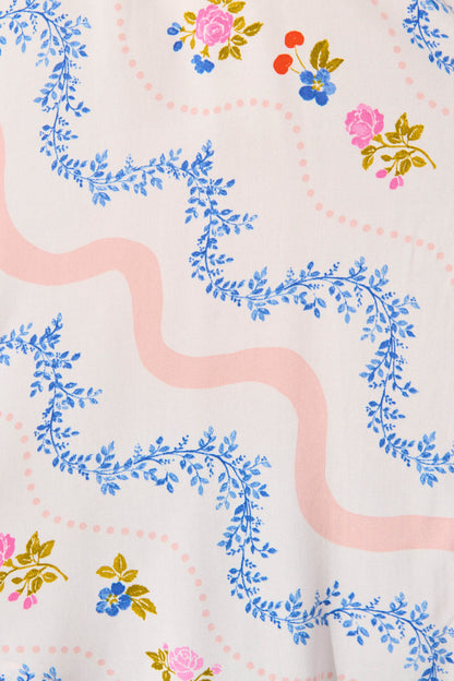 Donelle Shirt in Pink Multi Floral