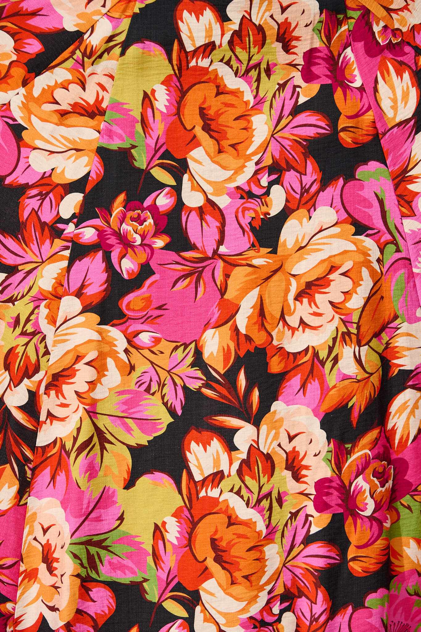 Brandsy Maxi Skirt In Multi Floral